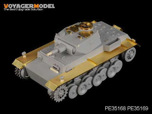 Voyager Model PE35169 Фототравление WWII German VK3001(H)PzKpfw VI (Ausf A) Fenders (For TRUMPETER 01515) 1/35