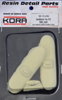 Kora Model DS72246 Junkers Ju-52 - ski set (ITAL/AIRFIX) 1/72
