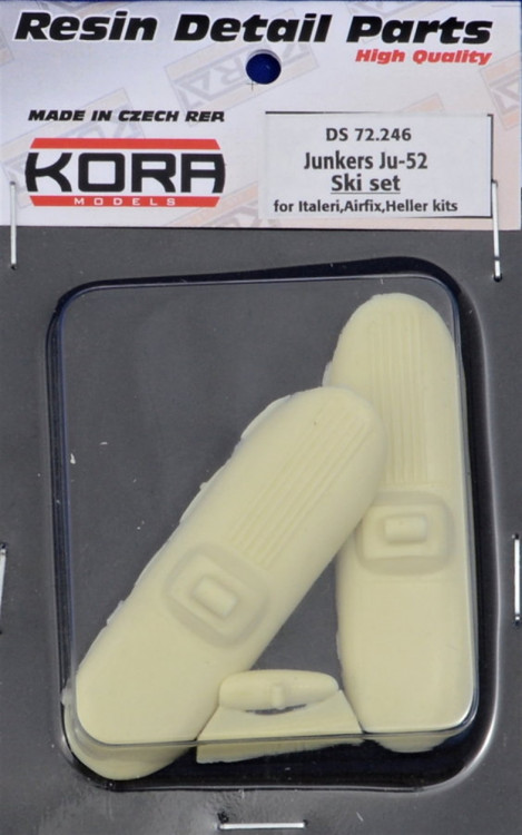 Kora Model DS72246 Junkers Ju-52 - ski set (ITAL/AIRFIX) 1/72