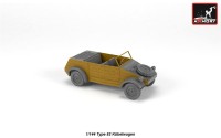 Armory ARM14201 VW Type 82 Kubelwagen resin kit with PE parts 1/144