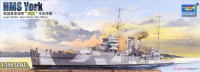 Trumpeter 05351 Английский тяжелый Крейсер HMS York 1/350