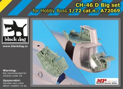 BlackDog A72069 CH-46D big set (HAS) 1/72