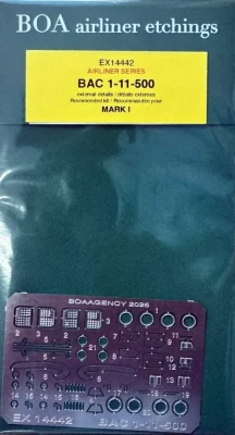 Extratech BOAE14442 BAC 1-11-500 external details (MARK I) 1/144