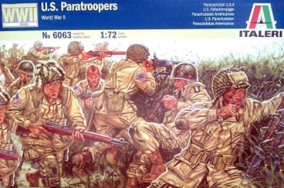 Italeri 06063 Солдаты U.S.Paratroopers 1/72