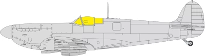 Eduard EX1111 Mask Spitfire Mk.II TFace (EDU) 1/48
