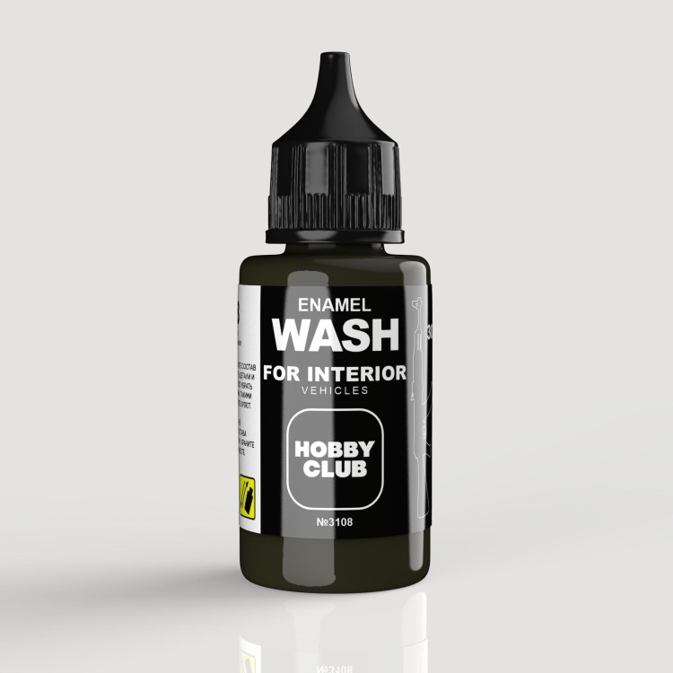Hobby Club 3108 W-8 Enamel Wash 30 мл.