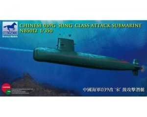 Bronco NB5012 Chinese 039 Sung Class Attact Submarine 1/350
