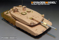 Voyager Model VBS0517 German Rh-M-120 120 mm Gun Barrel w/mg (Leo 2A4 Revolution) 1/35