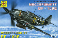 Моделист 207209 Истребитель Мессершмитт Bf-109E 1/72