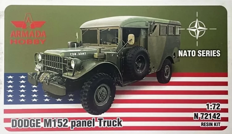 Armada Hobby N72142 DODGE M152 Panel Truck (resin kit) 1/72