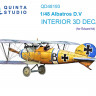 Quinta studio QD48193 Albatros D.V (Eduard) 1/48