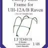 Lf Model 3D4818 UH-12A/B Raven Canopy Inner Frame (3D-Print) 1/48