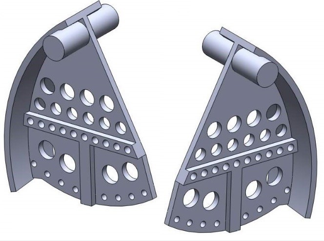 Maestro Models MMMK4947 Saab 105 Sk60 air brakes 3D-printed 1/48