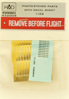 HAD PE32005 Remove Before Flight (PE set&decal) 1/32