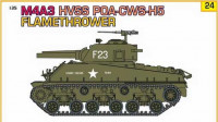 Dragon 9124 M4A3 Sherman HVSS (POA-CWS-H5) 1/35
