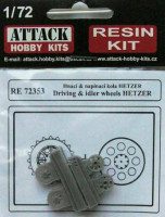 ATTACK ATRE72353 1/72 Driving & idler wheels HETZER No.: 3