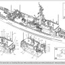 Combrig 70734 Vitse-Admiral Zakhar'yin Minesweeper Pr.02668, 2009 1/700