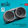 Reskit U48211 T-38A 'Talon' exh. nozzles (WOLFP.) 3D Print. 1/48