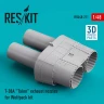 Reskit U48211 T-38A 'Talon' exh. nozzles (WOLFP.) 3D Print. 1/48
