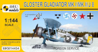 Mark 1 Models MKM-14454 Gl.Gladiator Mk.I/Mk.II/J8 Foreign service 1/144