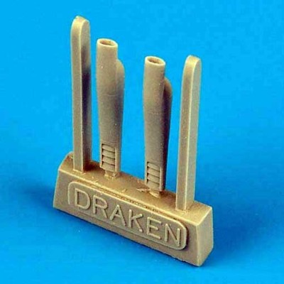 QuickBoost QB48188 J-35 Draken air scoops 1/48