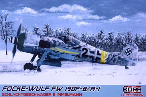 Kora Model KPK72031 Focke-Wulf Fw 190F-8/R-1 (5x camo) 1/72