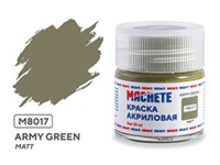 Machete M8017 Краска акриловая Army green (Серо-зеленый, матовый) 10 мл.