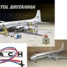 Mach 2 MACHGP087 Bristol Britannia RAF version (figures and ground equipment is not included) 1/72