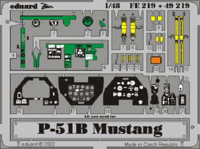 Eduard FE219 P-51B TAM