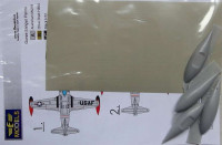 LF Model C72162 Decals F-80B Shooting Star over USA (SWORD) 1/72