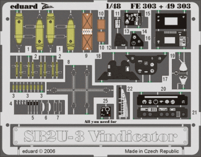 Eduard FE303 SB2U-3 ACC