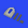 Eduard 648319 SE.5a radiator - Hispano Suiza for 4blade prop 1/48