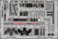Eduard FE480 RF-35 Draken interior S.A. HAS