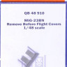 QuickBoost QB48910 MiG-23BN remove before flight covers (TRU/ED) 1/48