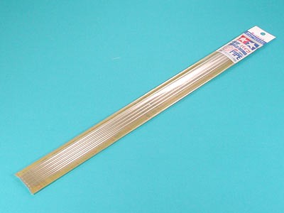 Tamiya 70136 Пластиковые трубки (круглые прозрачные) диаметром 5мм длиной 40см (5шт), полистирин
