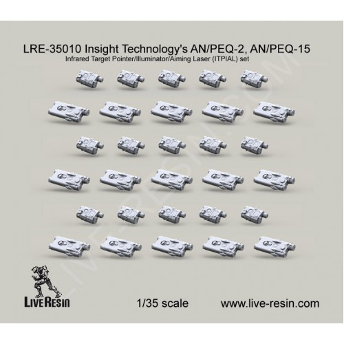 LiveResin LRE35010 Insight Technology's AN/PEQ-2, AN/PEQ-15 1/35