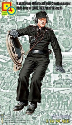 Classy Hobby MC16005 German Panzer Crew (Commander) 1:16