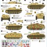 Star Decals 72-A1026 German tanks in Italy # 6. Sturmgeschutz.StuG.III Ausf.F/8, StuG.III Ausf.G, StuH 42 Ausf.G and StuG IV 1/72