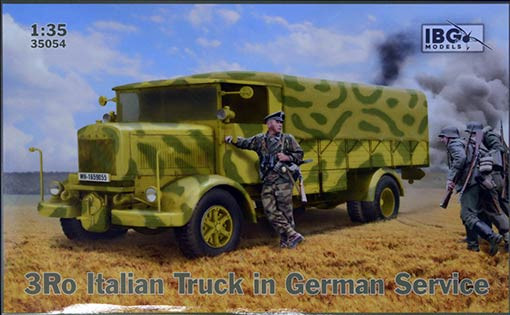 IBG Models 35054 3Ro Italian Truck in German Service 1/35