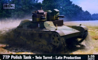IBG Models 35072 7TP Polish Tank - Twin Turret (late) 1/35