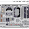 Eduard FE1200 Fw 190A-8/R2 Weekend (EDU) 1/48