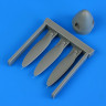 Quickboost QB49 017 Ju 87D/G Stuka propellers (HAS) 1/48