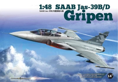 Zimi Model KH80118 Шведский истребитель Jas-39A/C «Gripen» 1/48