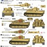 Star Decals STAR35900 Pz.Kpfw.VI Tigers of Grossdeutschland 1943-45. Early, mid and late Pz.Pkfw.VI Pz.Kpfw.VI Tiger 1 1/35
