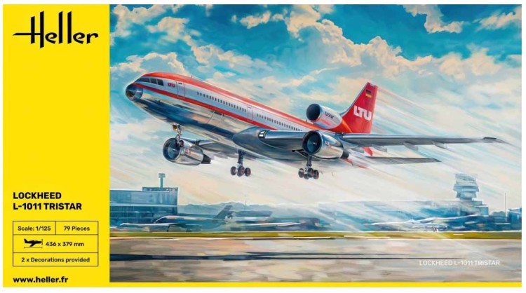 Heller 80451 Lockheed L-1011 Tristar 1/125