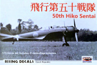 Rising Decals RIDE72098 Decal 50th Hiko Sentai (11x camo) 1/72