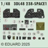 Eduard 3DL48238 P-40N SPACE (EDU) 1/48