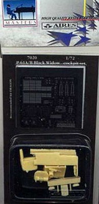 Aires 7020 P-61 BLACK WIDOW cockpit set 1/72