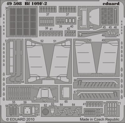 Eduard 49508 Bf 109F-2 S.A. Zvezda (распродажа)