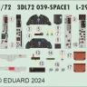 Eduard 3DL72039 BRASSIN L-29 SPACE (AMK / EDU) 1/72